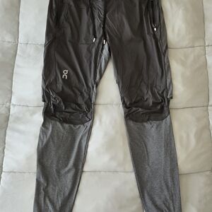 On Running Charcoal and Gray Joggers